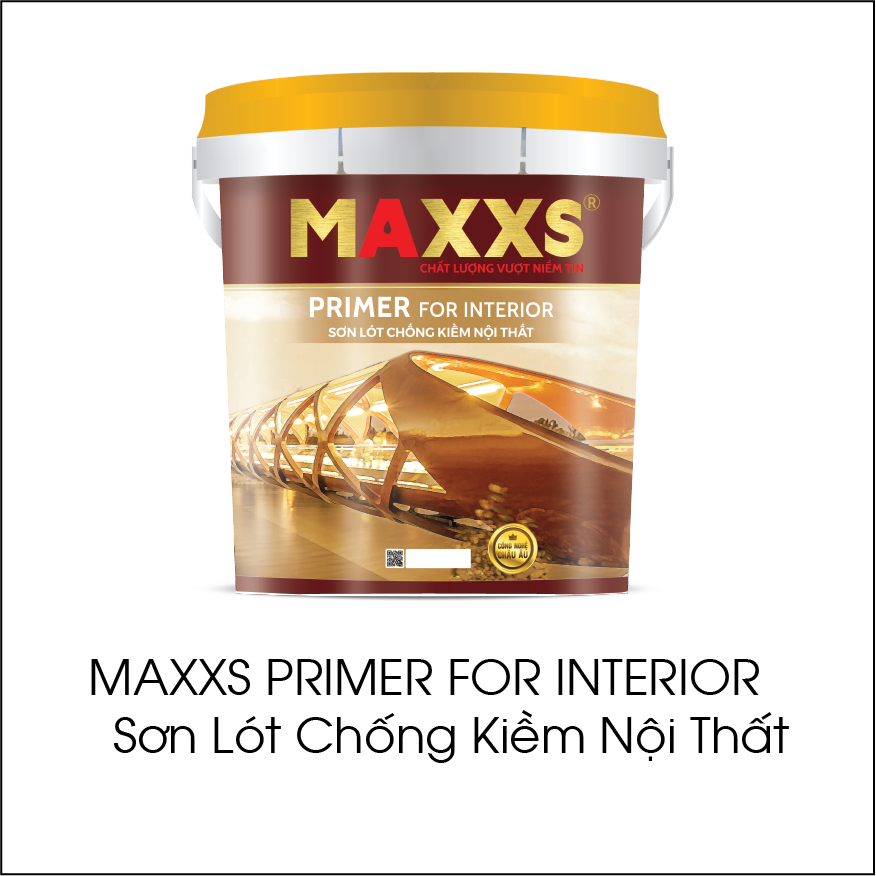 Maxxs Primer For Interior sơn lót chống kiềm nội thất - Công Ty Cổ Phần Sơn Maxxs Việt Nam